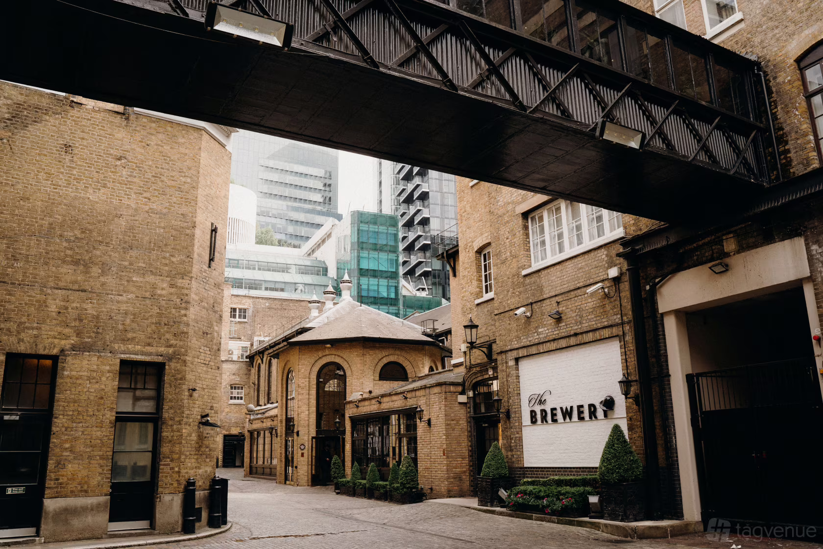Editorial photograph of The Brewery event space in London